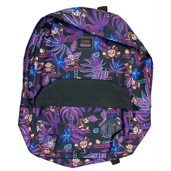 Vans Off The Wall Men's Old Skool II Nintendo Donkey Kong Backpack Bag - Picture 5 of 6